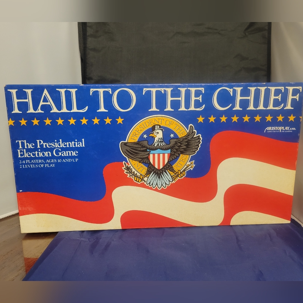 Vintage 1987 Hail to the Chief Presidential Election Game Complete All Ages